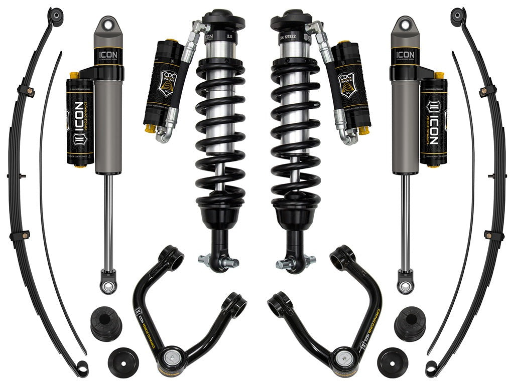 Icon 0-3.5" Stage 8 Suspension System w/Tubular UCA Kit for 2019-2021 Ford Ranger