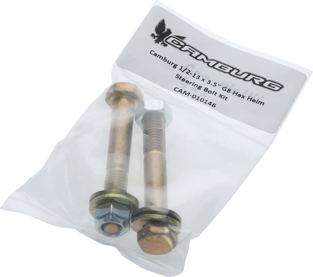Camburg 1/2-13 x 3.5" G8 Hex Heim Steering Bolt Kit