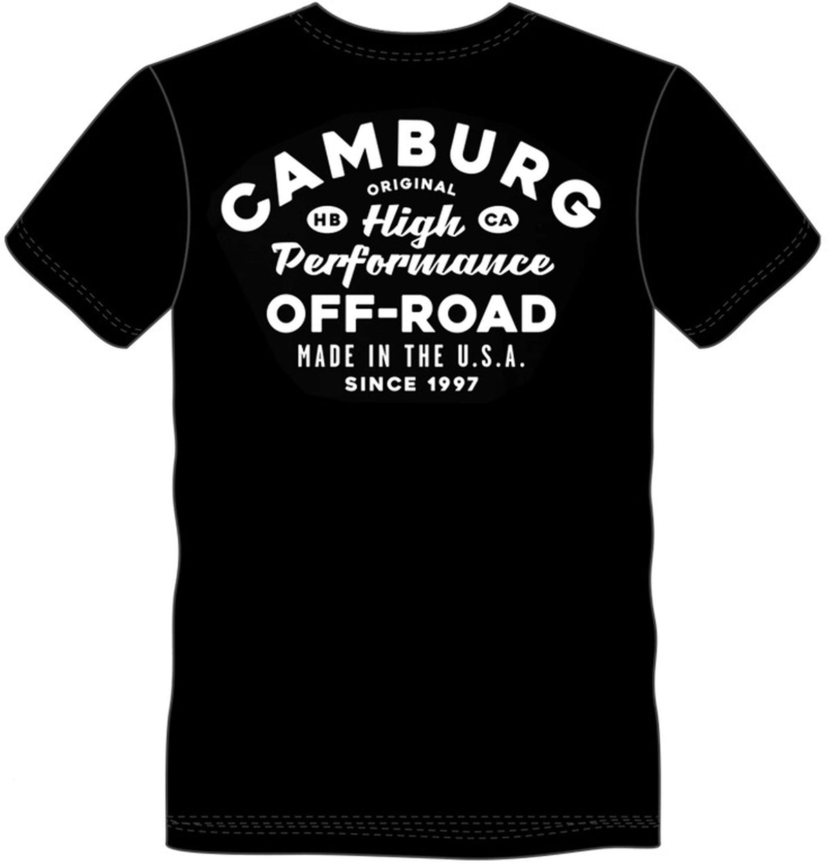 Camburg Speed Shop Pocket Size X-Large T-Shirt - Black