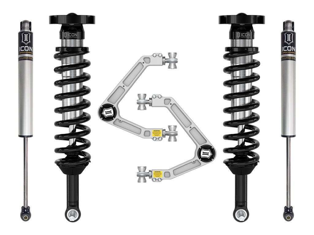 Icon 1.75-2.5" Stage 2 Suspension System w/Billet UCA Kit for 2023-2024 GMC Canyon