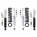 Bilstein 6112 Strut & Spring + Rear 5160 Reservoir Shocks Set for 2010-2024 Lexus GX460 4WD w/1.7-3.2" lift Front Heavy Load