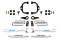 Fabtech 3.5" Ball Joint UCA Lift Kit w/Performance Shocks for 2020-2024 Chevrolet Silverado 3500 HD 4WD w/3.5" lift