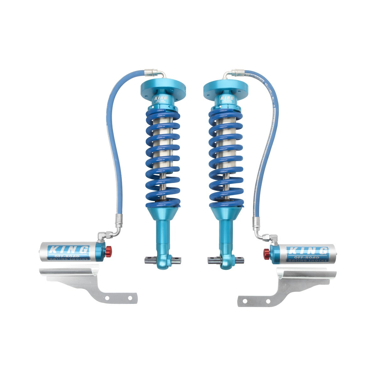 King 25001-355A Front 2.5 Remote Res. Coilover w/Adjuster (Pair) Ford F150 2WD