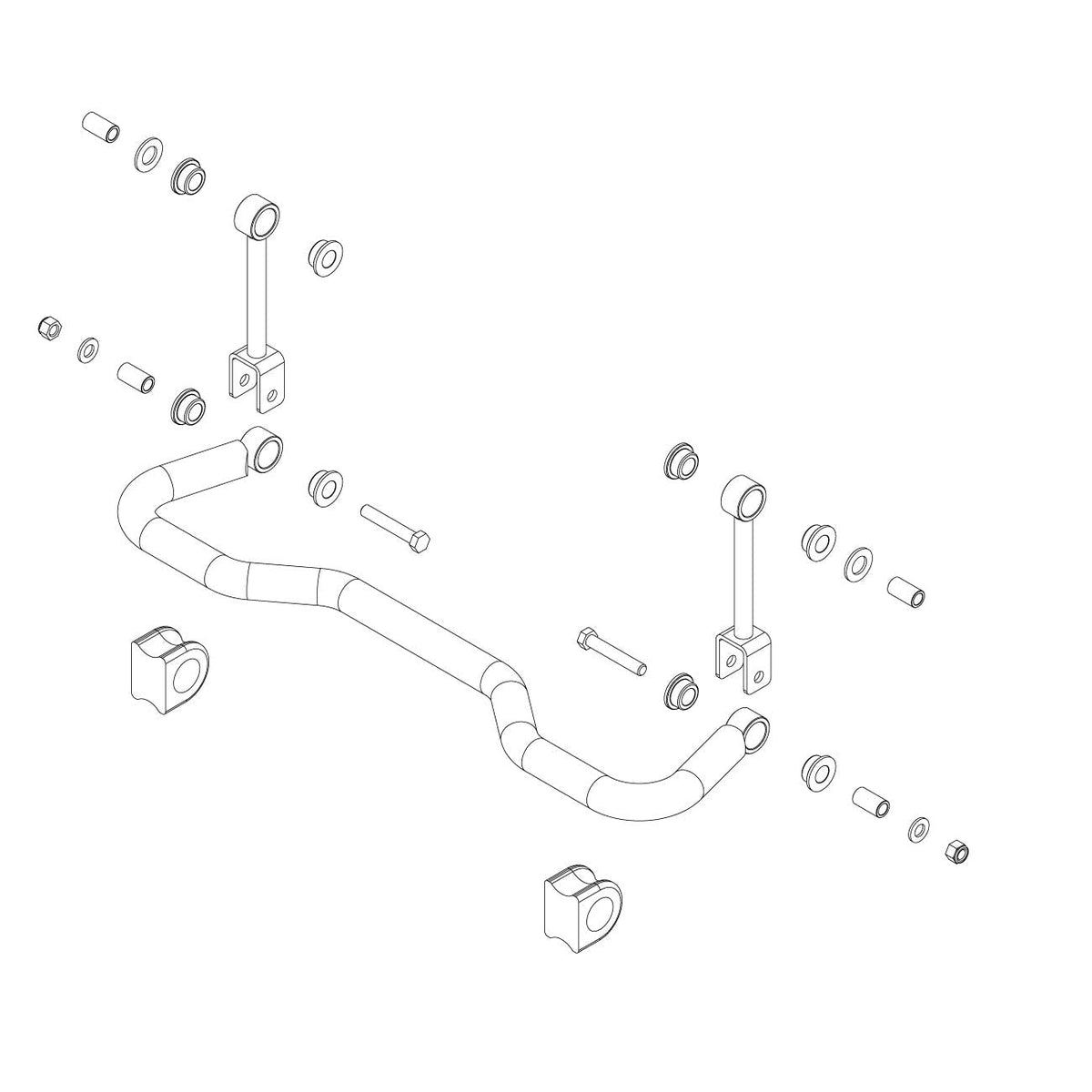 Roadmaster 1209-110 Rear Sway Bar