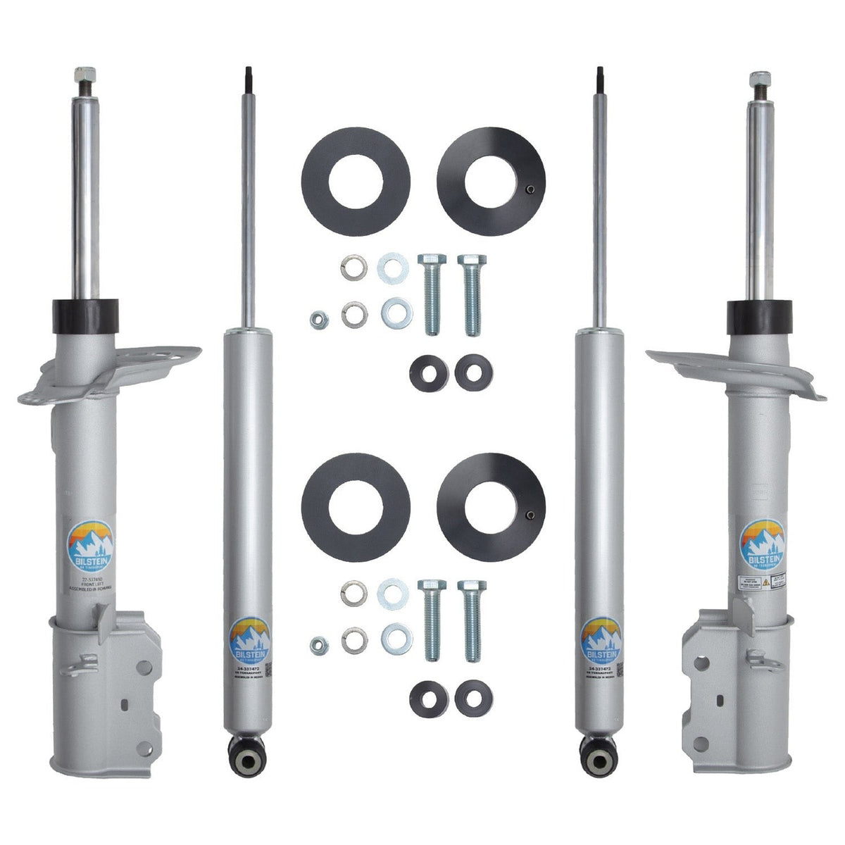 Bilstein 70-363340 Front and Rear B8 TerraSport Suspension Kit Ford Maverick