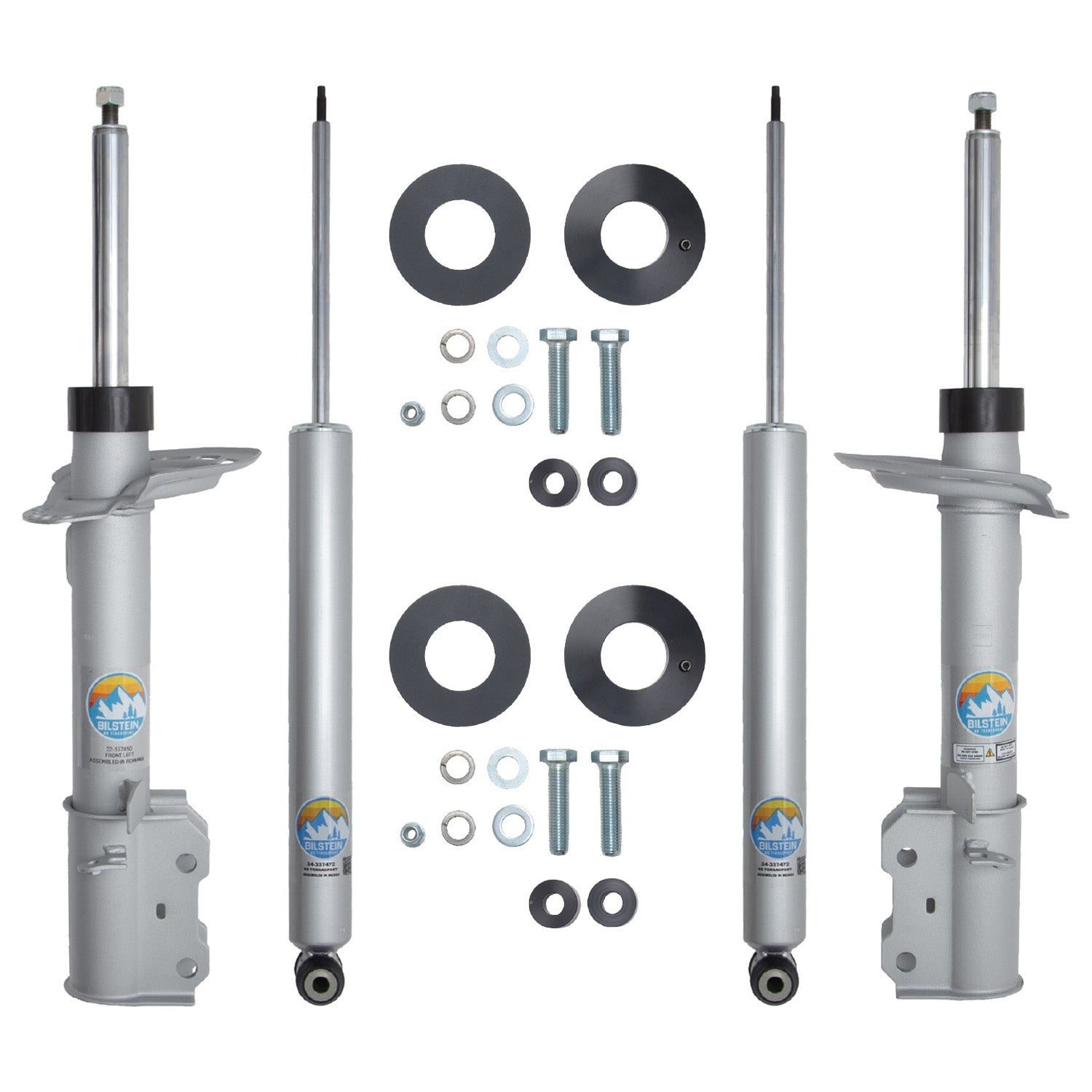 Bilstein 70-363340 Front and Rear B8 TerraSport Suspension Kit Ford Maverick