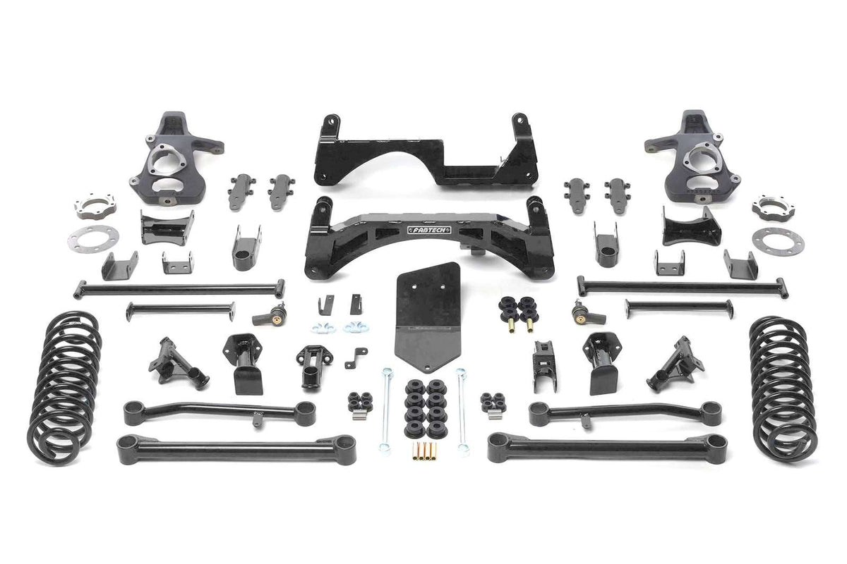 Fabtech 6" Basic System Kit for 2007-2014 Chevrolet Tahoe 4WD w/6" lift