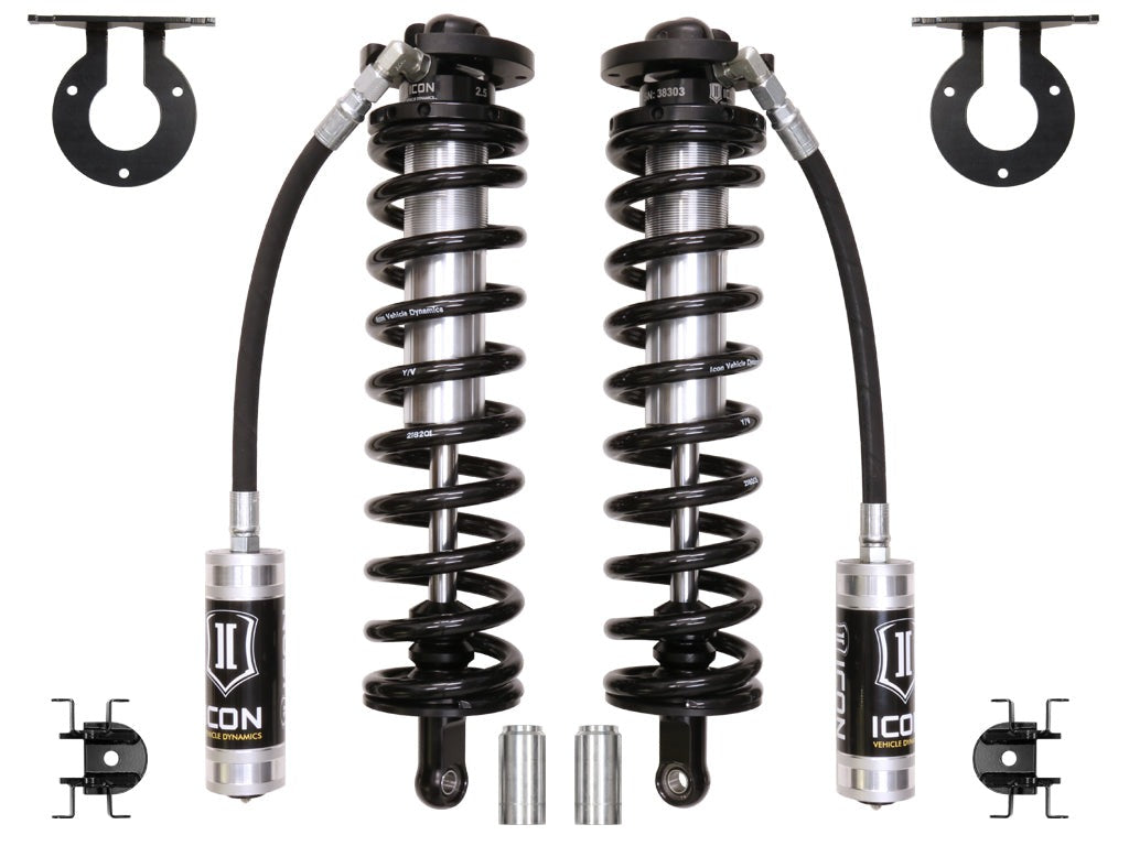 Icon 4-5.5" Lift Bolt-In Coilover Conversion Kit for 2020-2022 Ford F250 Super Duty 4WD w/4.75-6.25" lift Non- Tremor
