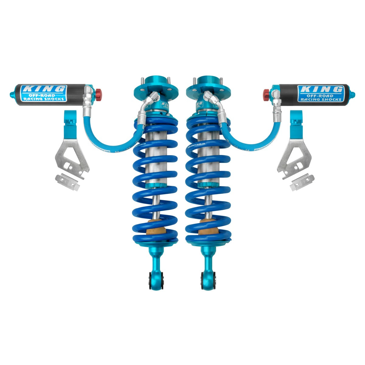 King 25001-396A Front 2.5 w/ Remote Res. Coilover & Adjuster (Pair) Toyota Tundra