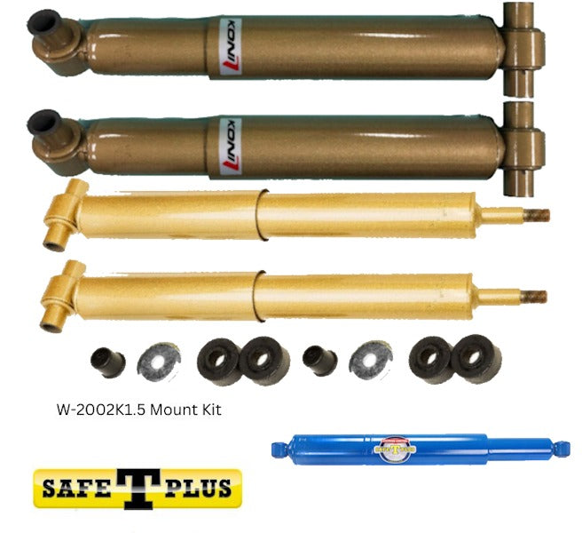 KONI FSD 4 RV Shock & Safe T Plus Steering Stabilizer Kit Workhorse W22 Chassis 2002