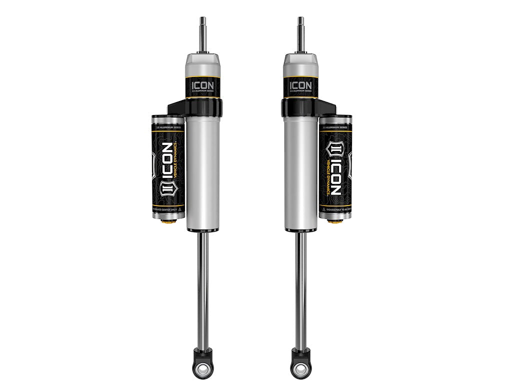 Icon 2.5 Piggyback Reservoir Shocks Pair for 2019-2022 Ram 1500 w/3" lift