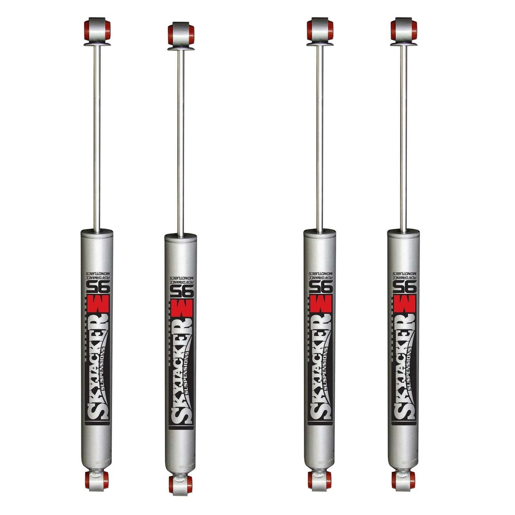 Skyjacker M95 Monotube Gas Shocks Set for 1986-1998 Ford F350 4WD Straight Axle