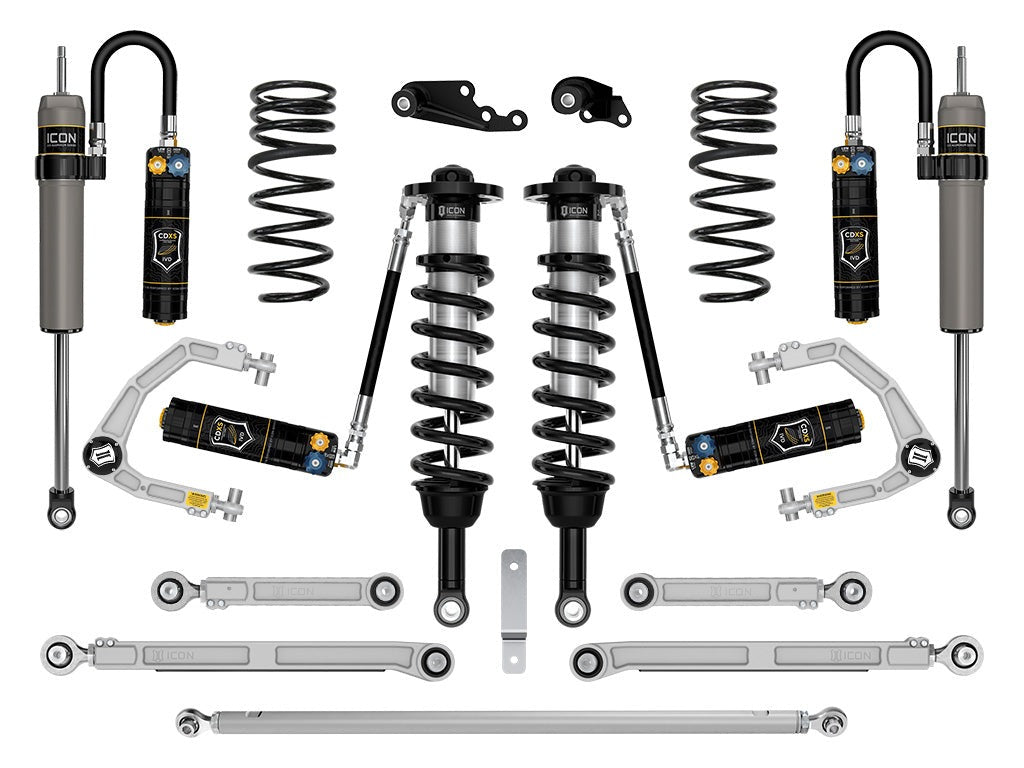 Icon 1.25-3" Stage 9 Suspension System w/CDXS Billet Kit for 2024-2025 Lexus GX550
