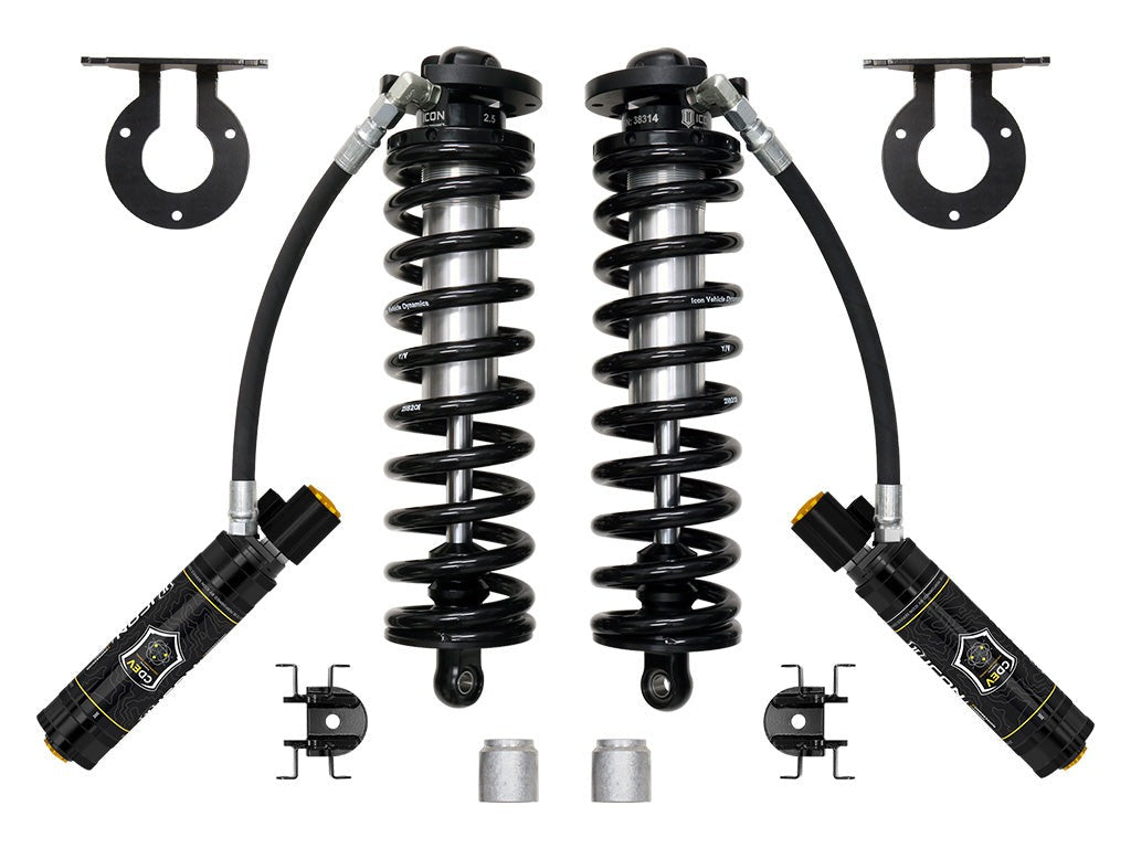 Icon 2.5-3" 2.5 VS CDEV Bolt In Coilover Conversion System Kit for 2023-2026 Ford F350 Super Duty Diesel