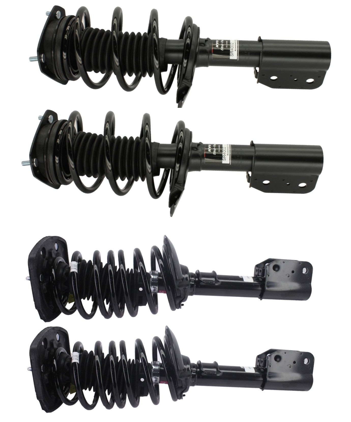 KYB Strut-Plus Assembly Front and Rear Kit SR4002, SR4003, SR4004