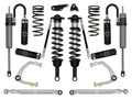 Icon 1.25-3" Stage 9 Suspension System w/Billet Overland Coils Rear Kit for 2024-2025 Toyota Tacoma 4WD
