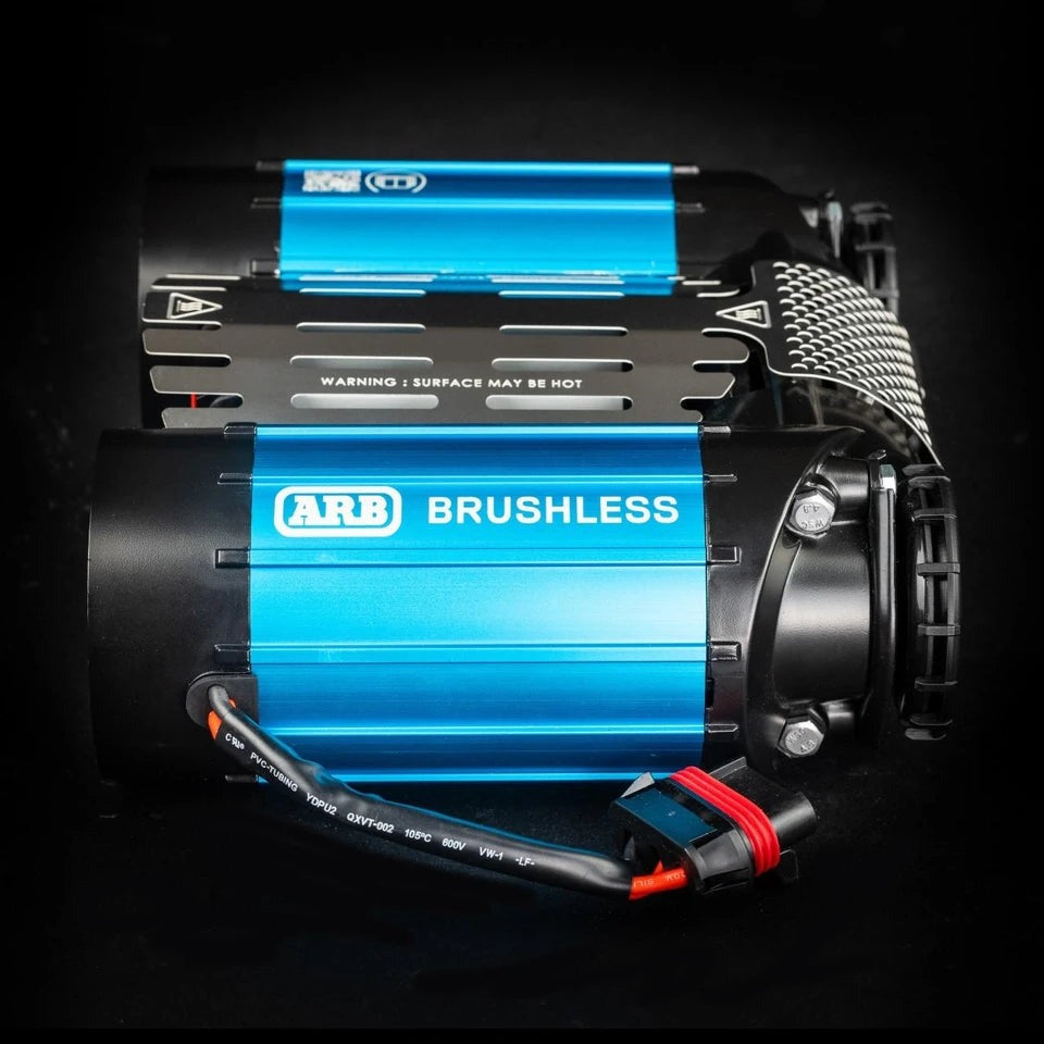 Brushless Twin Motor Onboard 12V Air Compressor