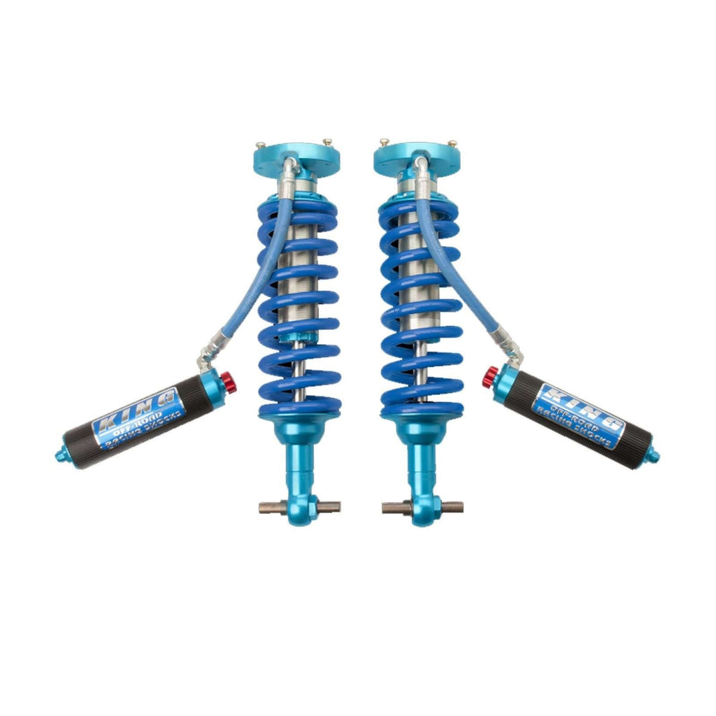 King Shocks 2.5 Performance Coilovers w/ Remote Reservoir Front Pair for 2019-2024 Chevrolet Silverado 1500 4WD