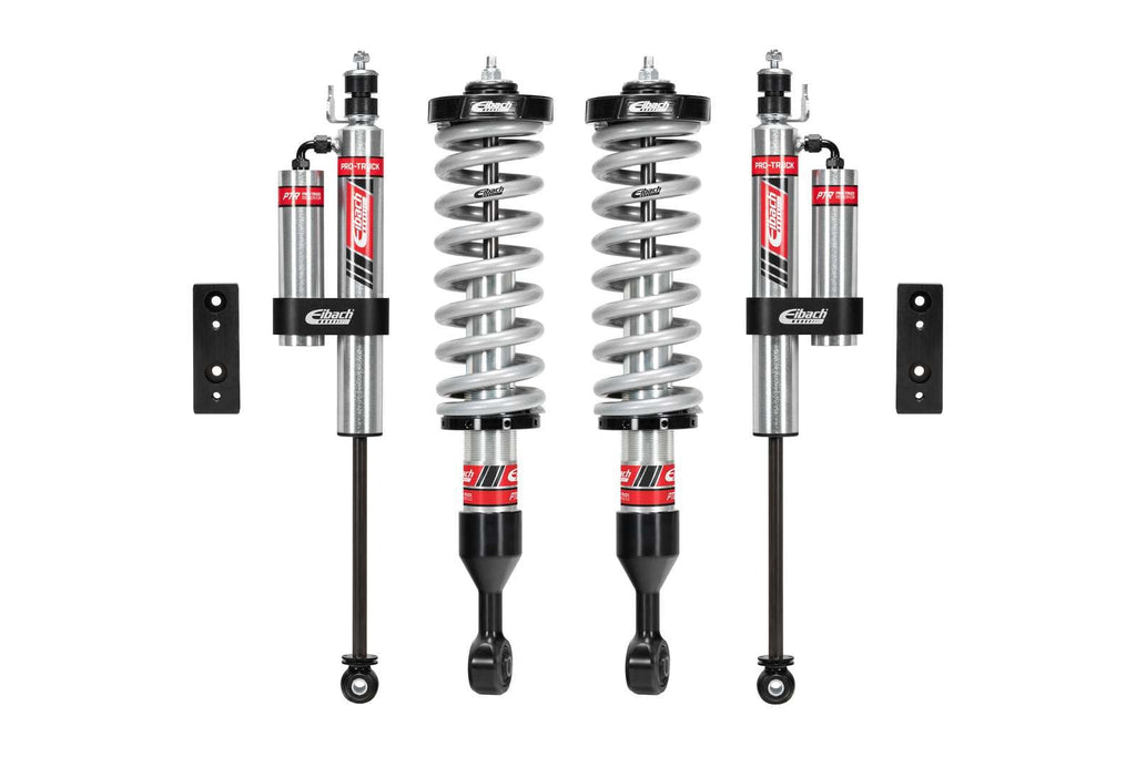 Eibach Pro-Truck Stage 2R Coilovers & Reservoir Shocks Set for 2005-2015 Toyota Tacoma 4WD RWD 6-Lug w/0.7-2.7" lift