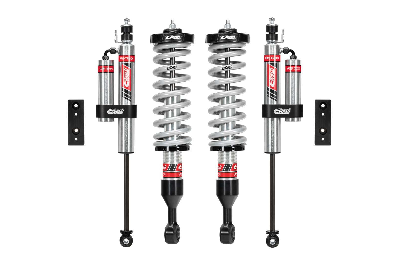 Eibach Pro-Truck Stage 2R Coilovers & Reservoir Shocks Set for 2005-2015 Toyota Tacoma 4WD RWD 6-Lug w/0.7-2.7" lift