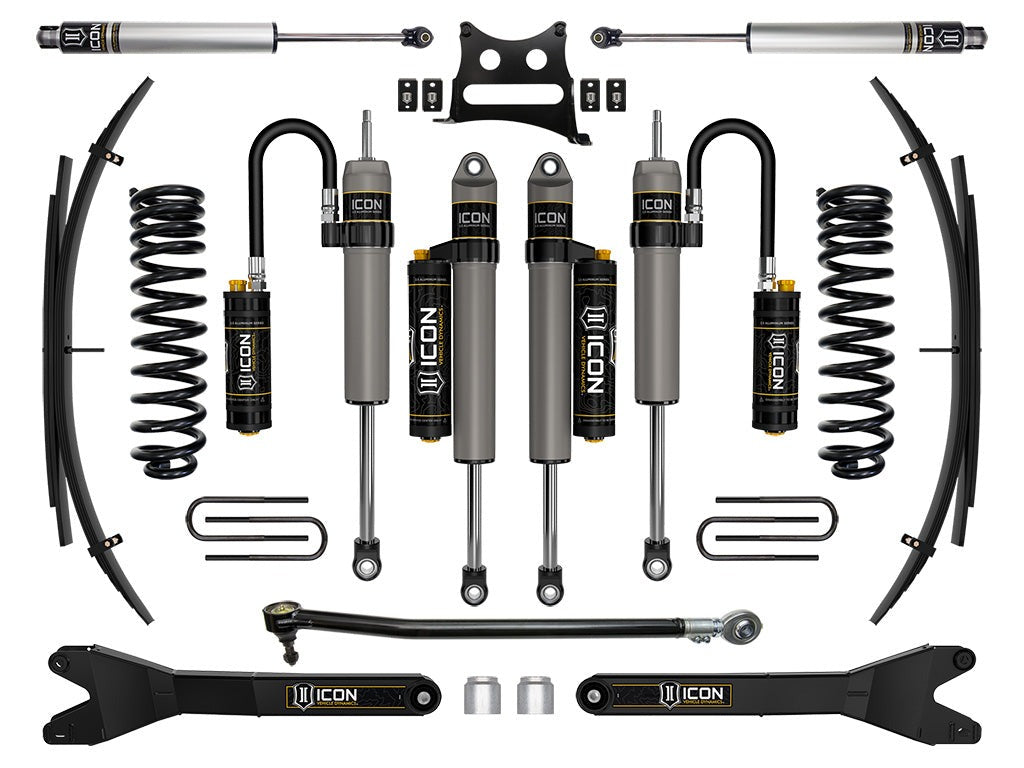 Icon 2.5" Stage 6 Suspension System w/Expansion Pack Kit for 2020-2022 Ford F350 Super Duty 4WD Diesel Std Cab Pickup