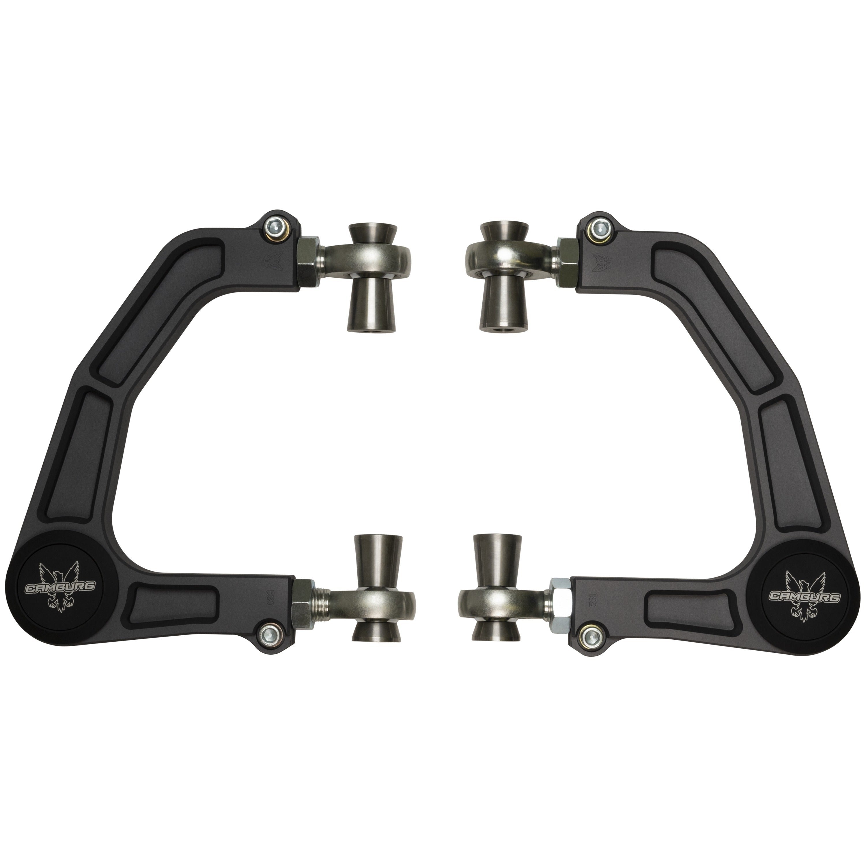 KINETIK V2 Performance Billet Uniball Upper Arms - Grey