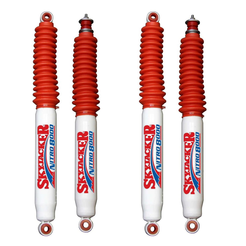 Skyjacker N8000 Nitrogen Gas Shocks Set for 2001-2010 Chevrolet Silverado 2500 HD 4WD