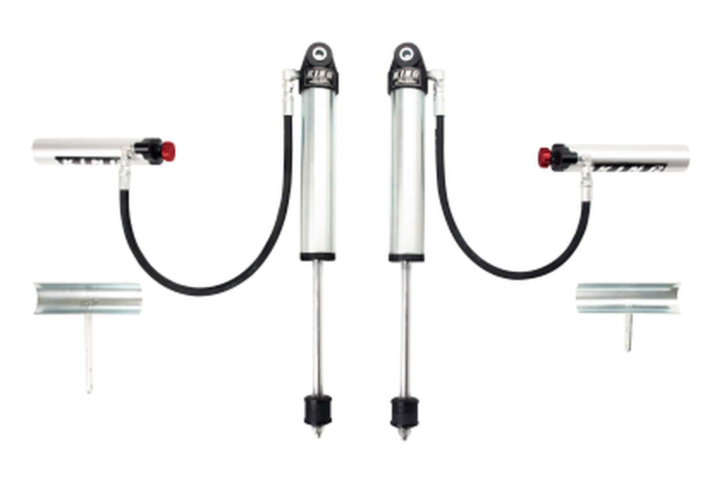 King Shocks 2.5 Performance w/ Remote Reservoir Shocks Front Pair for 2013-2020 Mercedes G Series 4WD