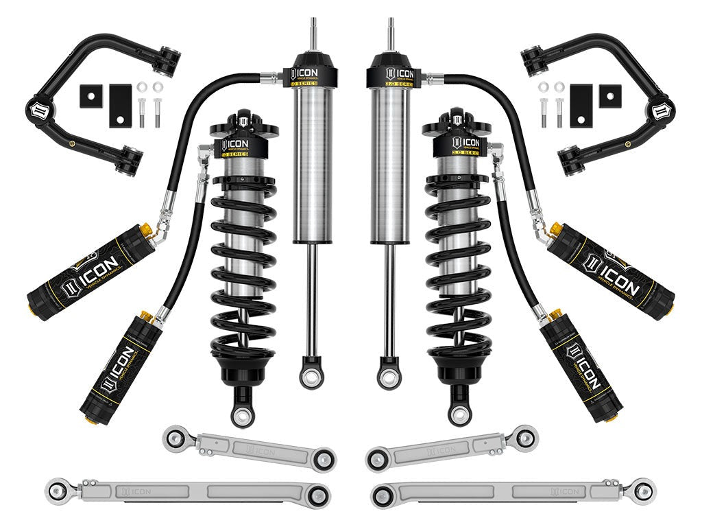 Icon 2-3.25" Suspension System Stage 2 Tubular Kit for 2022-2024 Toyota Tundra 4WD RWD