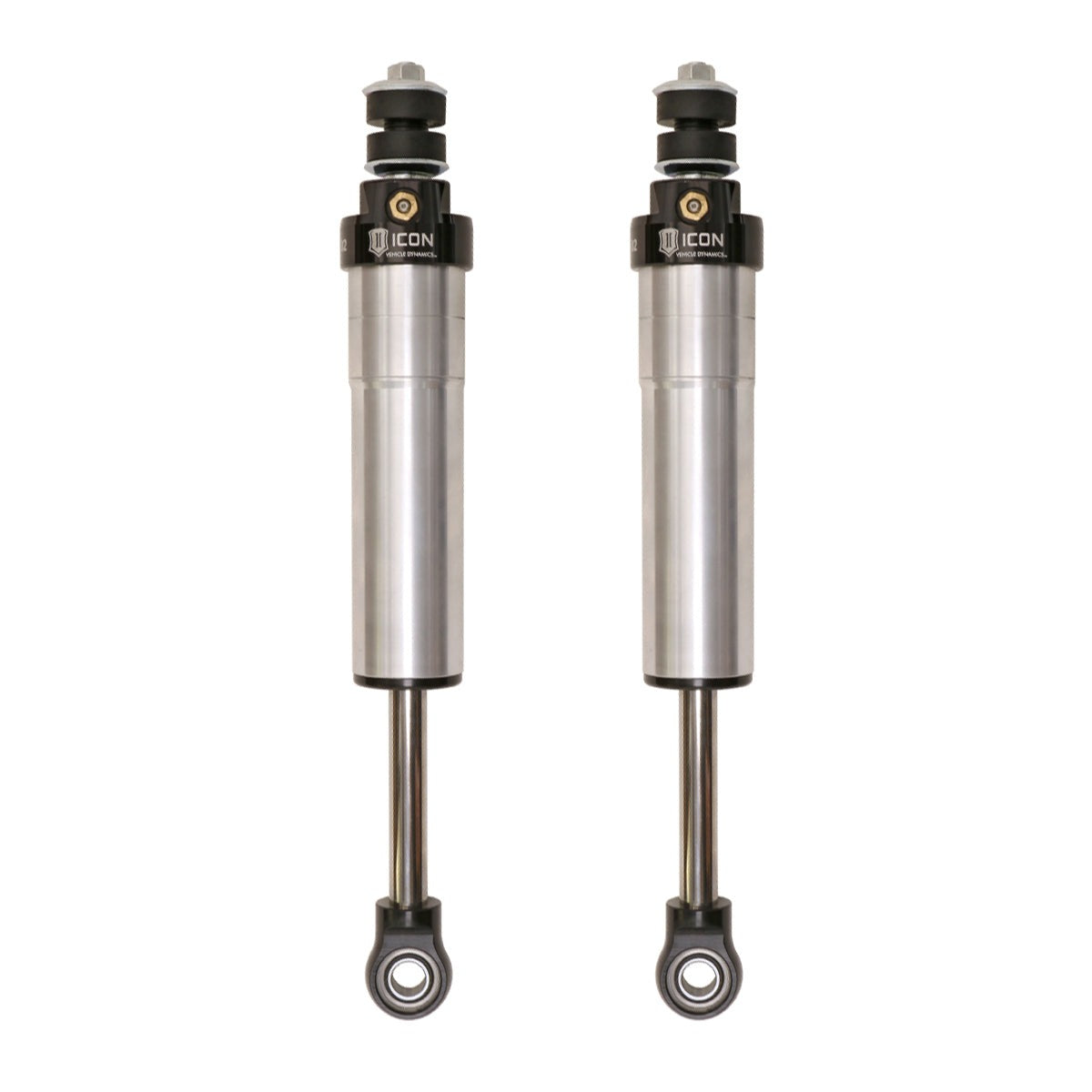 Icon 2.5 Internal Reservoir Shocks Front Pair for 1998-2007 Toyota Land Cruiser