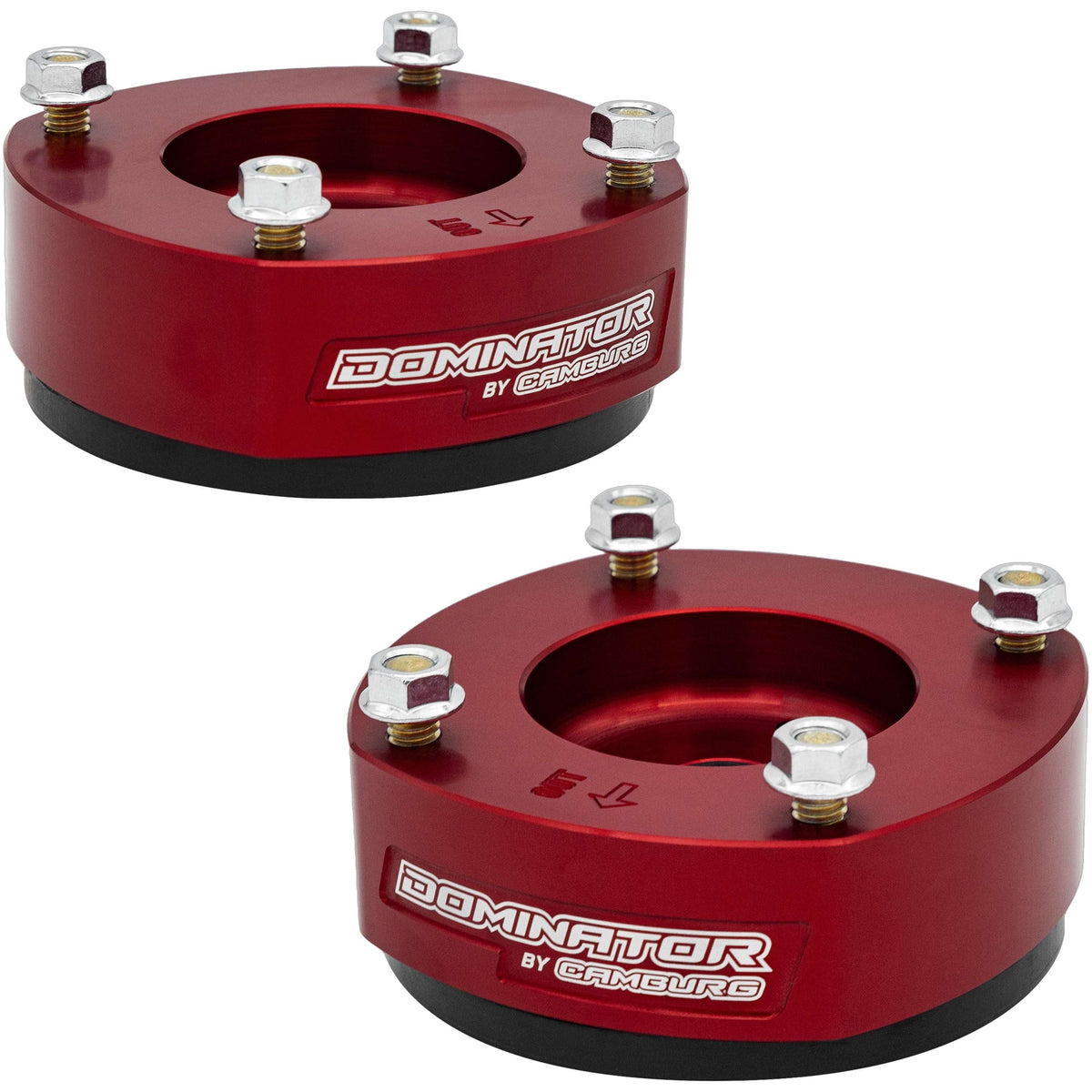 Camburg Toyota 4Runner 03-23 1.50" Front Spring Preload Spacer Kit - Red