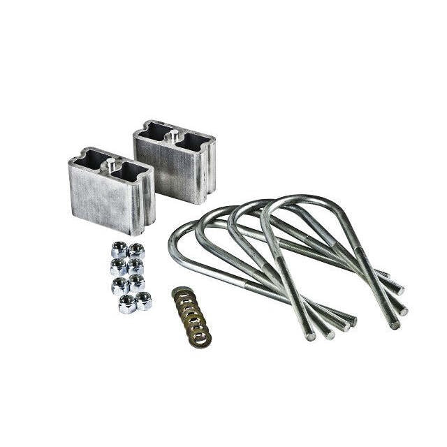 Belltech 6210 Leaf Spring Block Kit 3" Rear Lowering Block Kit