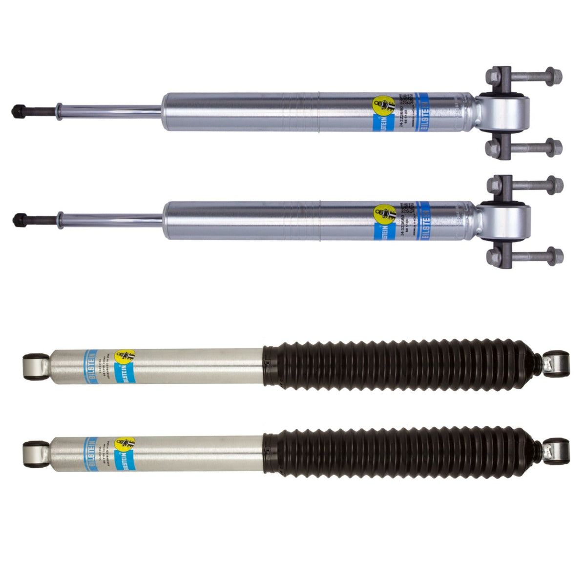 Bilstein B8 5100 Ride Height Adjustable Kit for Stock Height or Leveling 4WD