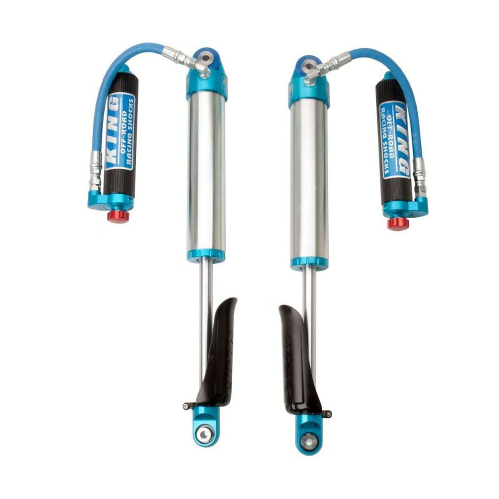 King Shocks 2.5 Performance w/ Remote Reservoir Shocks Front Pair for 2020-2024 Jeep Gladiator 4WD
