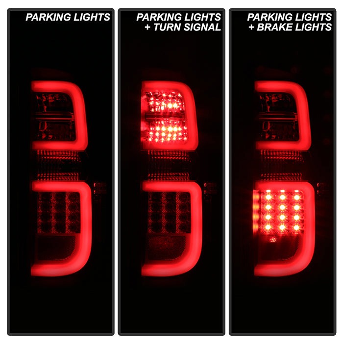 Light Bar LED Tail Lights Fits 2014-2021 Toyota Tundra