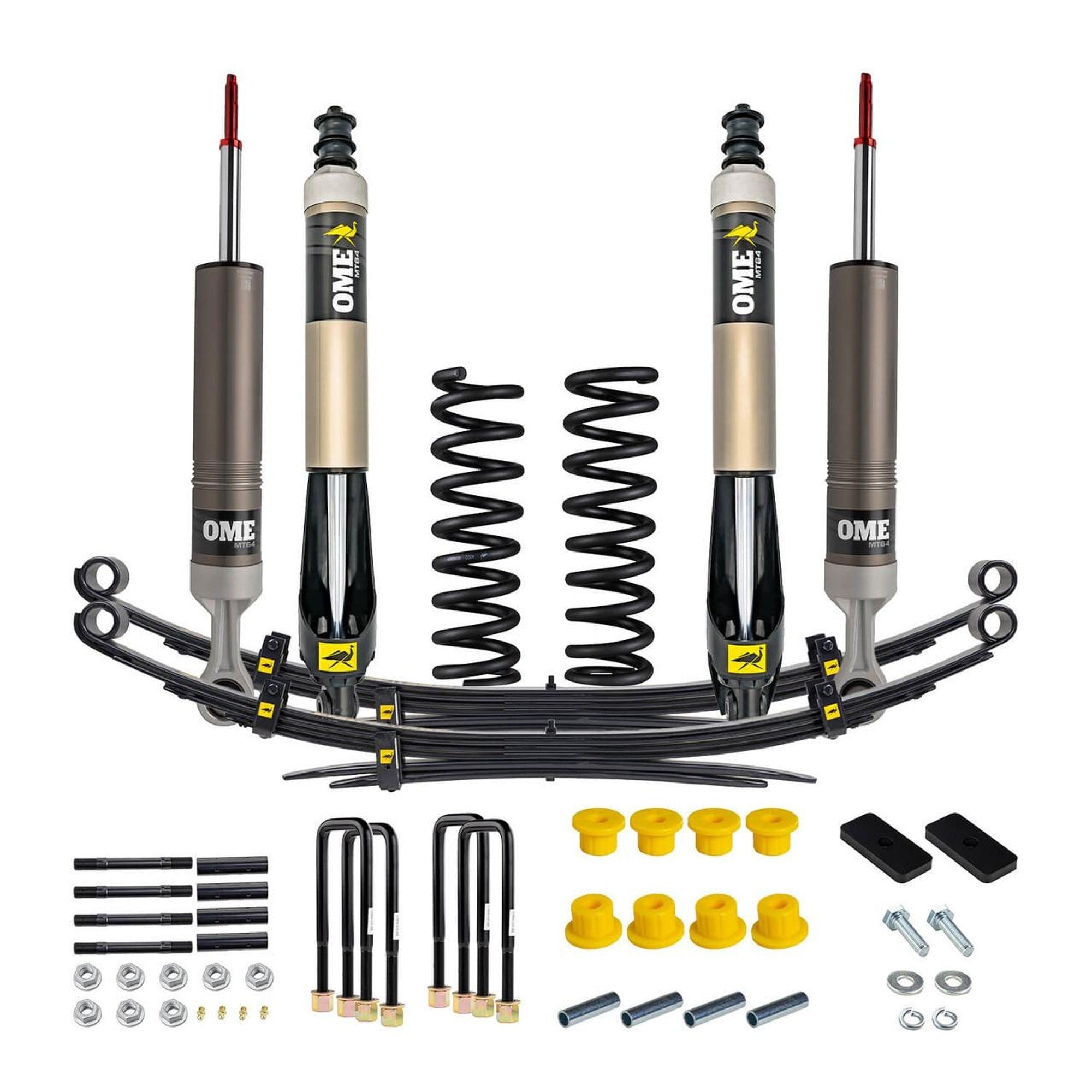 Old Man Emu MT64 Shocks Kit Strut & Spring & shock for 2005-2015 Toyota Tacoma w/2" lift