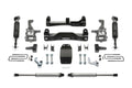 Fabtech 4" Performance System w/Front Dirt Logic 2.5 Coilovers & Rear 2.25 Shocks Kit for 2009-2014 Ford F150 4WD w/4" lift