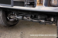 Fabtech Dual Steering Stabilizer System Opposing Style w/Dirt Logic 2.25 Reservoir Shocks Kit for 2017-2024 Ford F350 Super Duty 4WD
