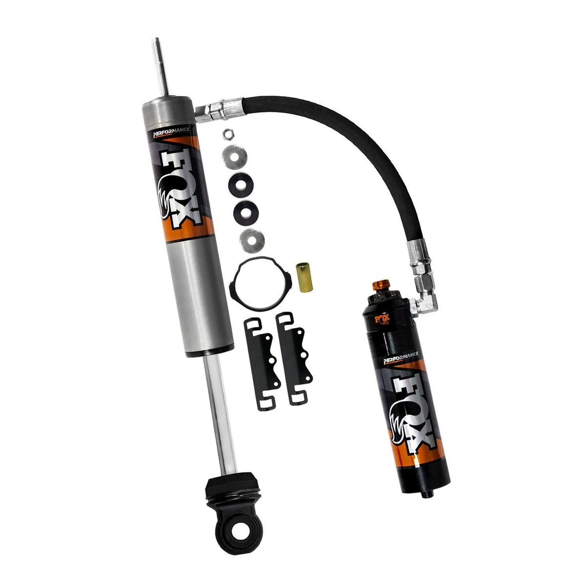 FOX 883-26-112 Rear Performance Elite Series 2.5 Reservoir Shock (Pair) - Adjustable Toyota Tacoma 0-1.5" Lift