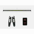 Single Row Spot Economy Roof Rack Lighting Kit 2005-2023 Toyota Tacoma