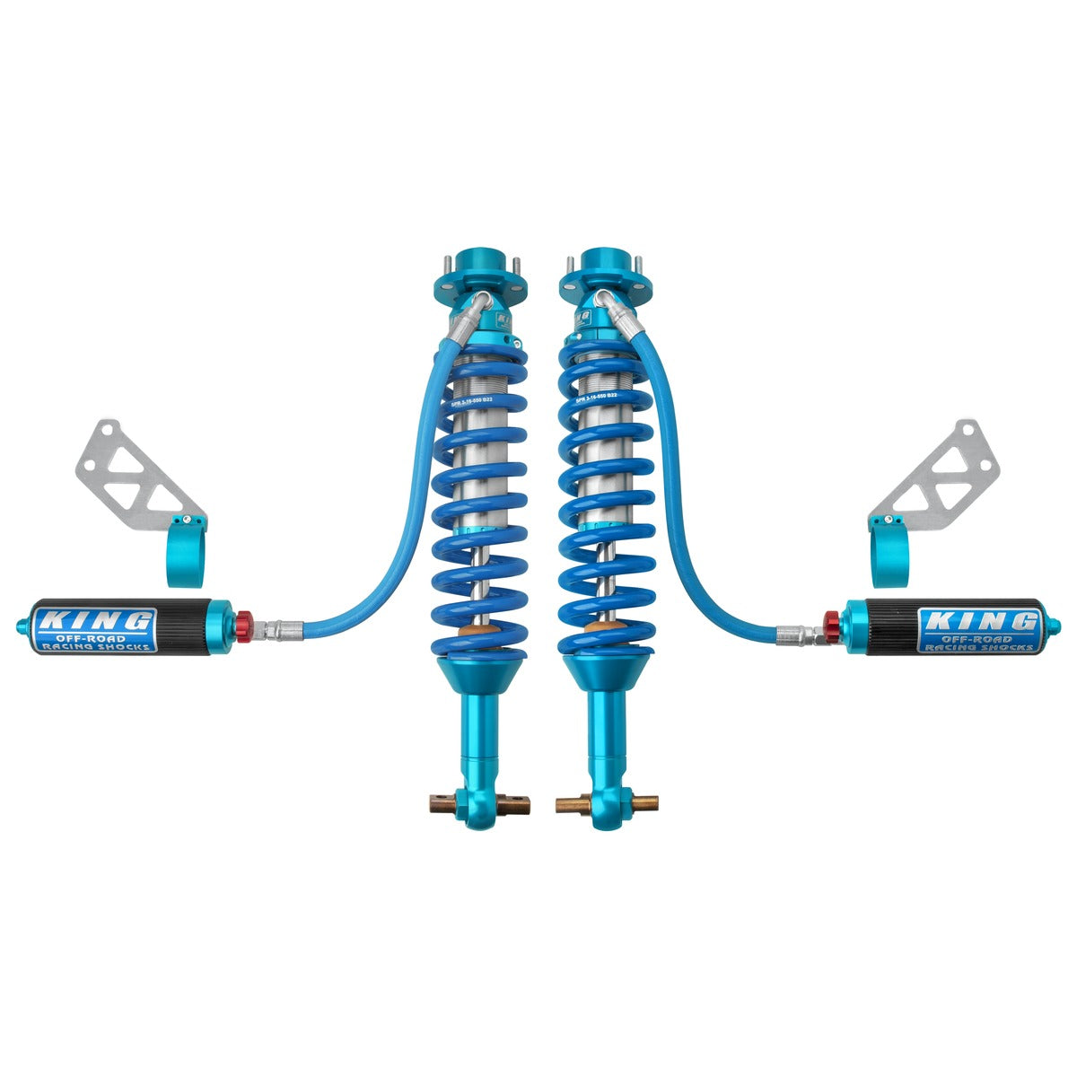 King 25001-392A Front 2.5 Remote Res. Shock w/Adjuster (Pair) Ford Bronco