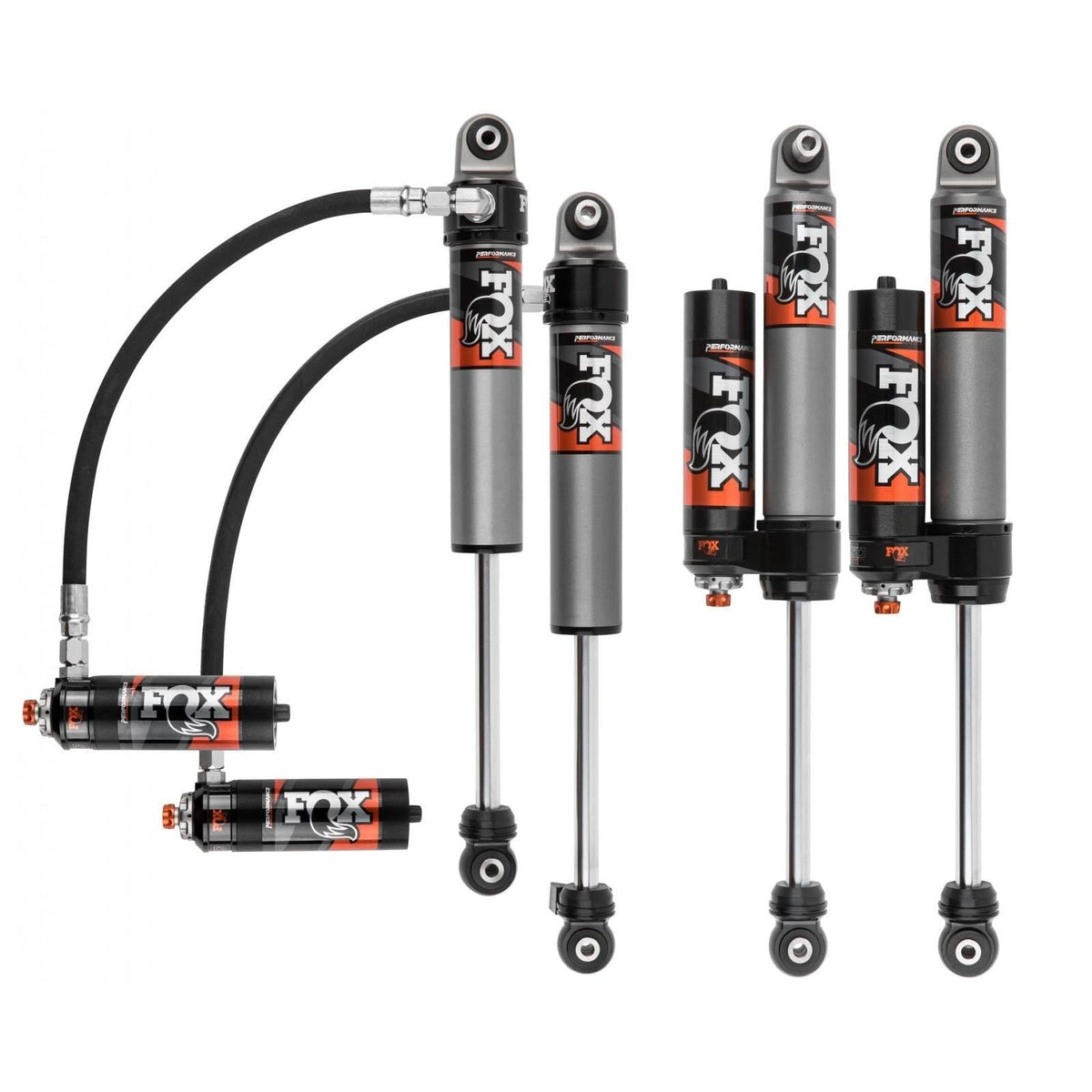 Fox 2.5 Performance Elite Adjustable w/ Reservoir Shocks Set for 2017-2026 Ford F350 Super Duty 4WD