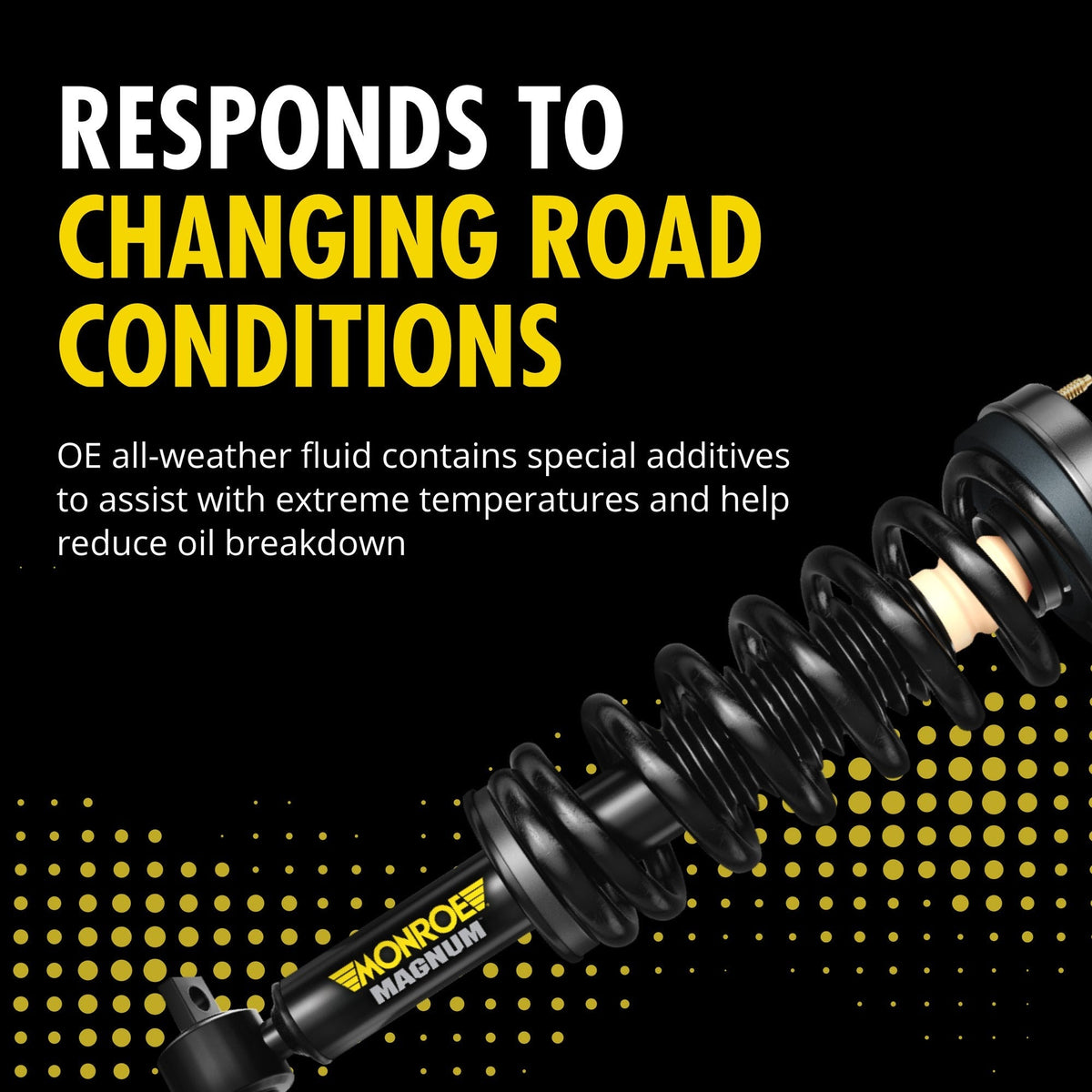 Monroe 253005 Front Magnum Loaded Complete Strut Assembly Ford Transit-150/250/350
