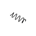 Bilstein 37-172350 Front B3 OE Replacement Coil Spring Mercedes-Benz C250, C300