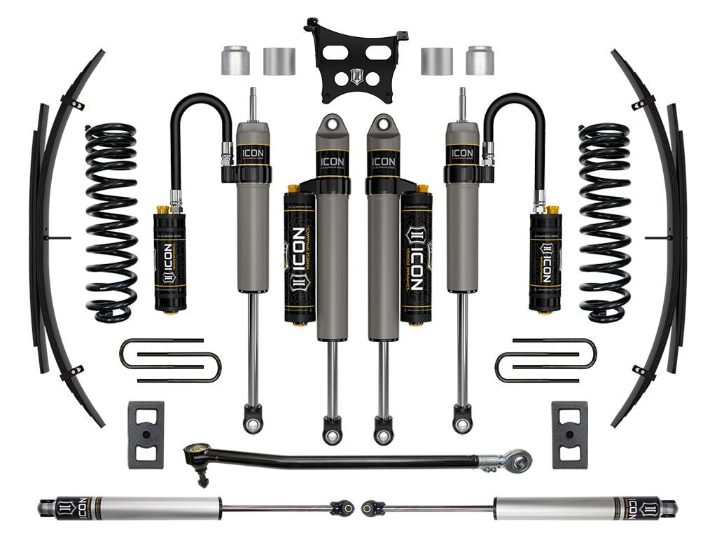 Icon 2.5" Stage 5 Suspension System w/Expansion Packs Kit for 2023-2026 Ford F350 Super Duty 4WD Gas