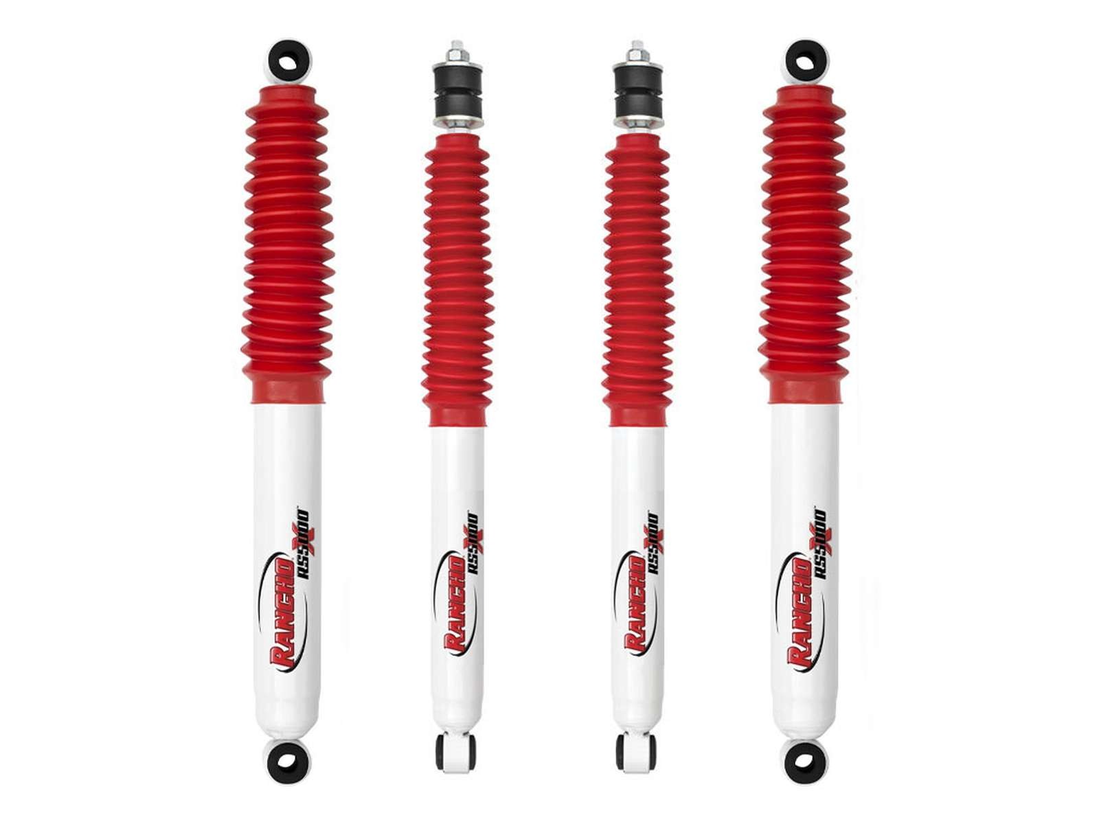 Rancho RS5000X Gas Shocks Set for 2005-2016 Ford F350 Super Duty 4WD