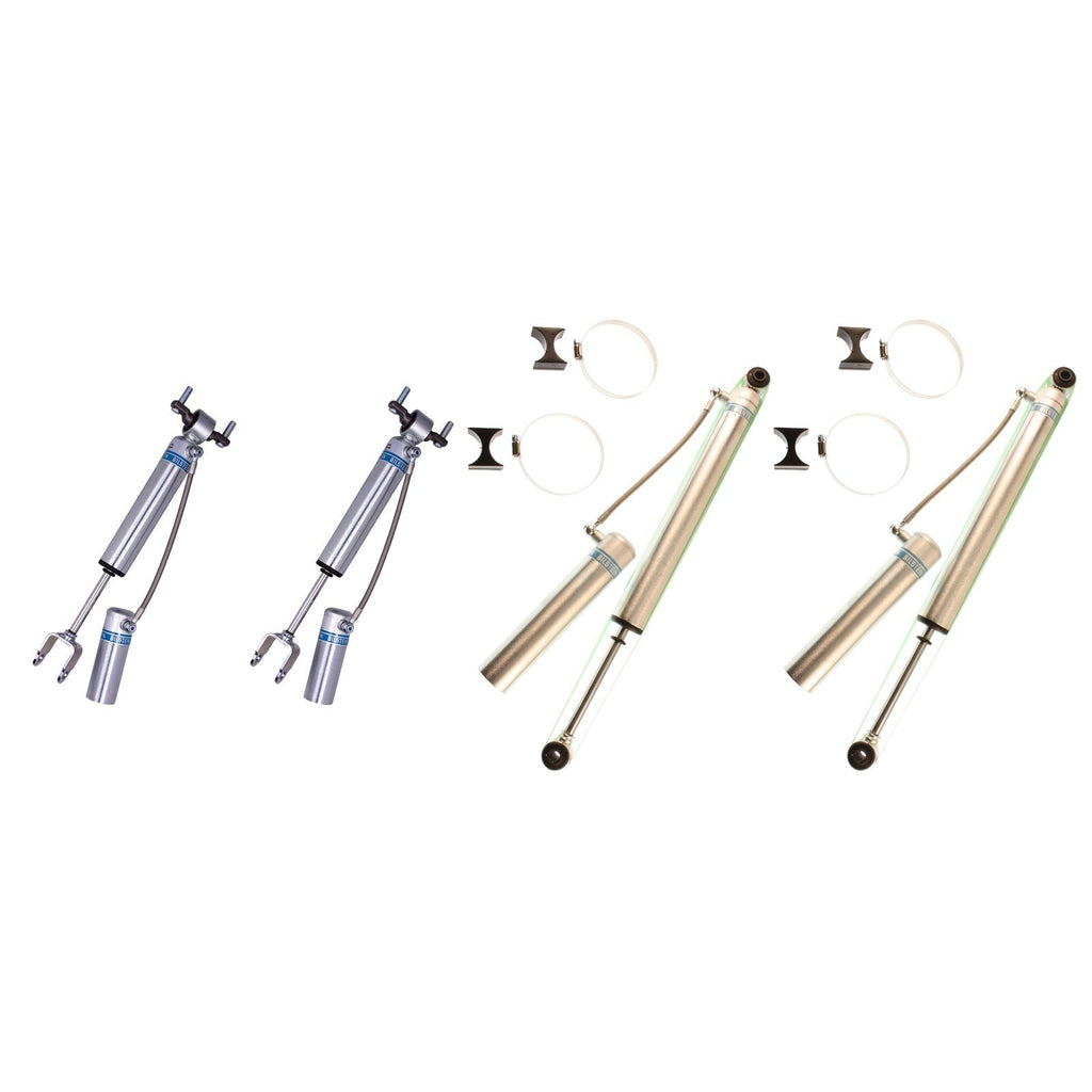 Bilstein 5160 w/ Remote Reservoir Shocks Set for 2011-2022 GMC Sierra 2500 HD 4WD RWD w/4-6" lift