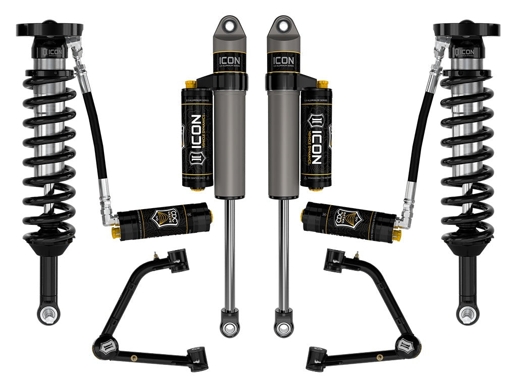 Icon 1.75-2.5" Stage 5 Suspension System w/Tubular UCA Kit for 2023-2024 GMC Canyon Trail Boss