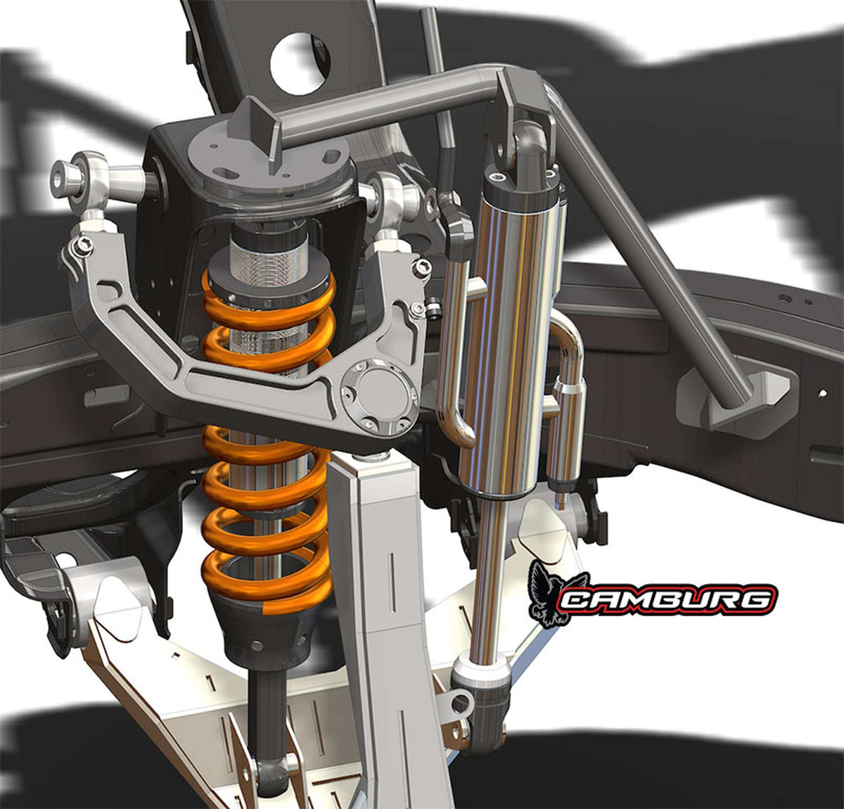 Camburg Toyota Tacoma '05-23 Front 2.50" Bypass Mount Kit