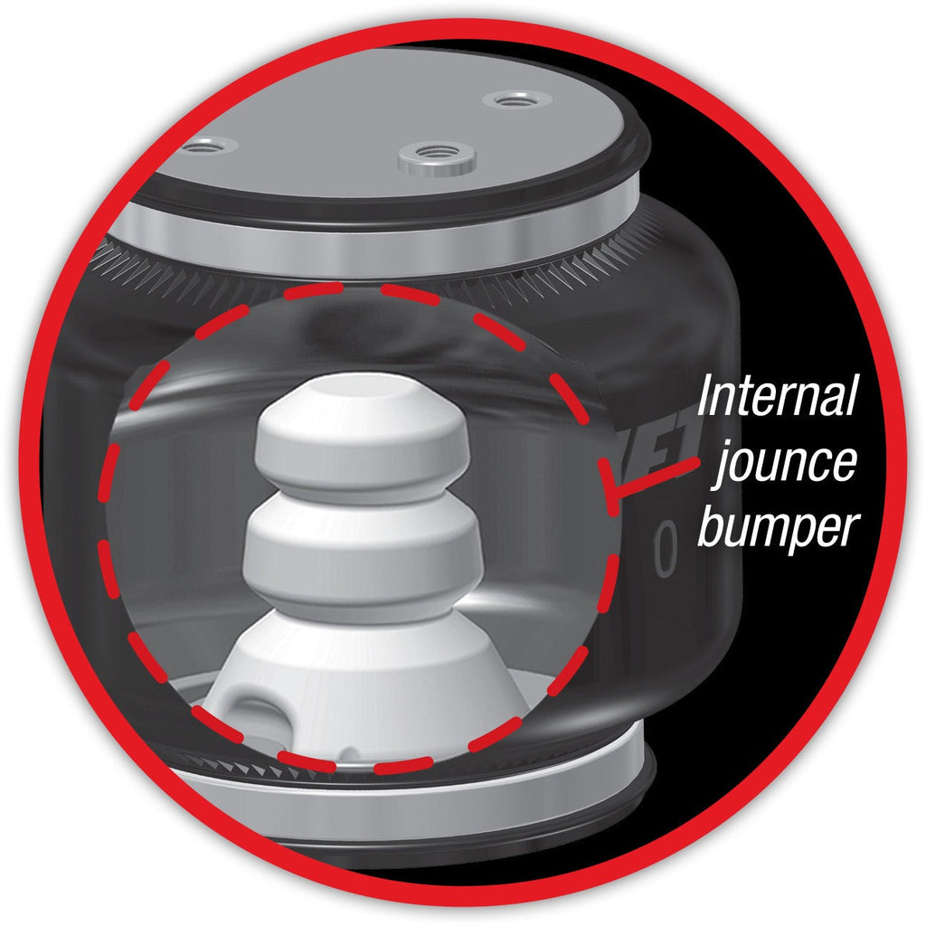 Air Lift 84252 Replacement Air Spring - LoadLifter 5000 Ultimate bellows type w/ internal jounce bumper